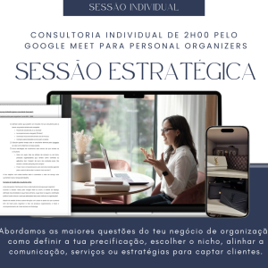 Sessão Estratégica para Personal Organizers